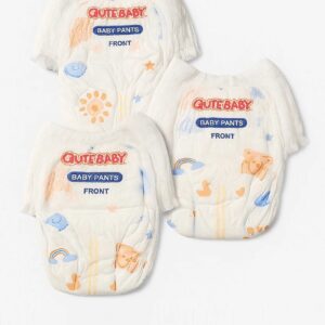 Cutebaby Pant System Loose Diaper (50pcs) NB 0-3 KGS